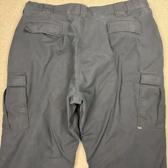 5.11 tactical pants mens 4x W47xL34 dark gray drawstring ankles flaws - Picture 10 of 11